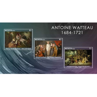 Искусство Французская живопись Антонио Ватте 